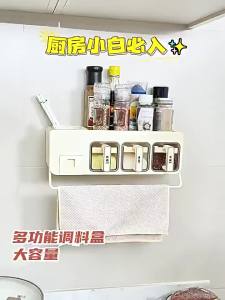 Multifunctional Premium Spice Jar Wall-Mounted