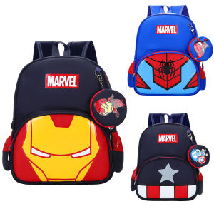 ZEEMIN Christmas Anime Marvel Backpack: Super Heroes Pupil Bag for Children
