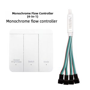Wireless Controller LED Strip Light White Running Light Panel WS2811 Lamp Band Dimmer HELIGHT Brand Electronic Component