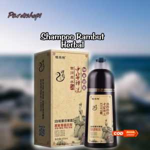 Shampo penutup uban herbal