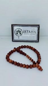tasbih 33 butir kayu stigi size 8 mm