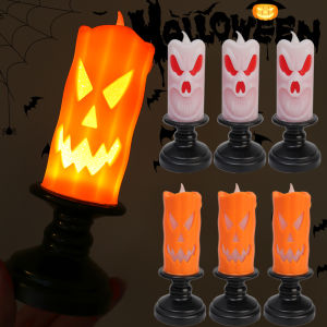 【On Sale】Halloween LED Pumpkin Candle Lantern Horror Party Decoration