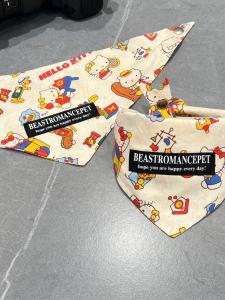 Adorable Soft Triangle Scarf for Pets Large Dogs Labrador Saliva Towel Teddy Bichon Bib Versatile Universal Pet Accessories