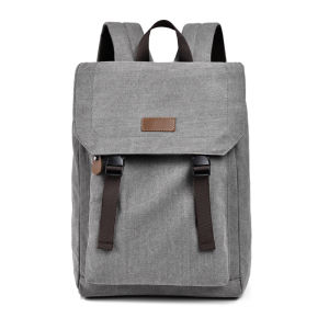 Fashionable Large Capacity Casual Business Backpack Student Computer Bag Soft Shoulder Strap Polyester Lining No Waterproof