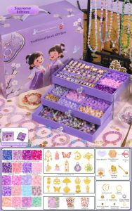 LOOM LUXE | DIY Gift Box Beading Kit for Children Bracelets