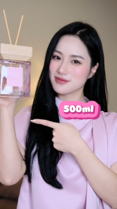 [500ml-giữ hương thơm lâu dài trong 6 tháng] Chai tinh dầu liệu pháp khách sạn 5 sao，Máy khuếch tán tinh dầu thơm phòng tại nhà Máy khuếch tán hương thơm phòng ngủ Máy khuếch tán hương thơm sang trọng Hương thơm Tinh dầu khuếch tán bằng que mây