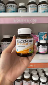 Blackmores Bio D3 1000 IU 30 Soft Capsules | Vitamin D3 untuk Tulang Gigi & Sistem Imun | Original Australia