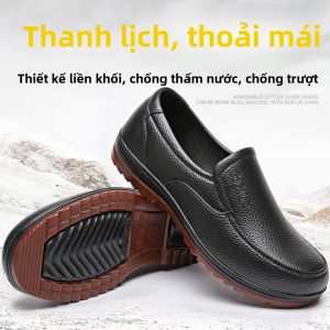 JIFANPAUL | Giày Làm Việc Bếp Chống Thấm Nước và Trơn Trượt