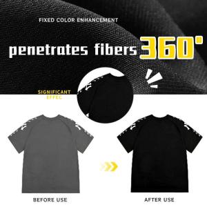 Clothes Blackening Dyeing Laundry Tablets Non-woven Black Color Enhanced Tablets Washing Machine Clothes Color Protection Sheets