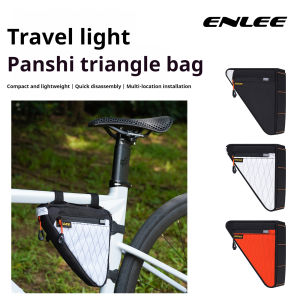 ENLEE | ENLEE Bicycle Crossbeam Triangle Bag Small Cloth Folding Bicycle Storage Bag Mountain Road Bicycle Tool Bag