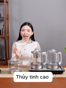 Bộ Đun Nước Điện Tự Động Pha Trà Tại Bàn Dung Tích 1.5L