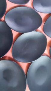 Dĩa oval nhựa melamine cao cấp nhám đen nhiều Size