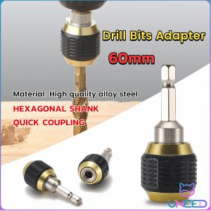 Need Hexagonal shank drill pop-up quick release self-locking adapter 60mm screwdriver impact driver