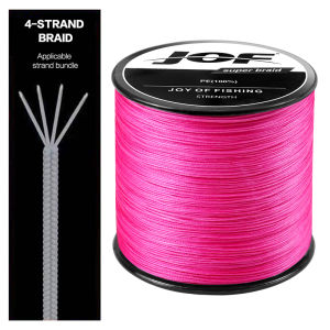 JOF 4 Strands Braided Fishing Line Multifilament 300M 500M 1000M Carp Fishing Japan Braided Wire Sea Fishing Accessories Pe Line