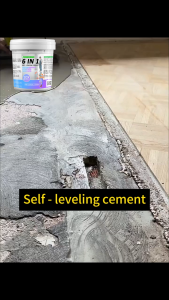 [24 hours delivery] Self-leveling waterproof cement 1000ml wear-resistant/stain-resistant/non-slip cat lantai simen kalis air simen kalis air cepat kering simen kalis air domestik