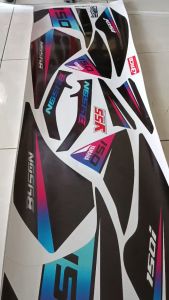 BYSON  (COD) STIKER STRIPING MOTOR YAMAHA BYSON - STIKER LIST SIMPLE WARNA VARIASI DESAIN RACING  IP.PROJECT HOLOGRAM DAN TRANSPARAN BISA COD IP.KODE-412