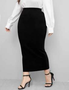 MAXI SKIRT - Maxi Skirt Plus Size Formal Skirt Casual Skirt Office Skirt Plus Size