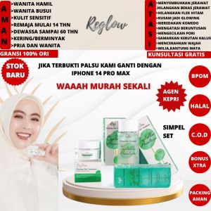 REGLOW SKINCARE ORIGINAL BPOM BY DR SHINDY BATAM
