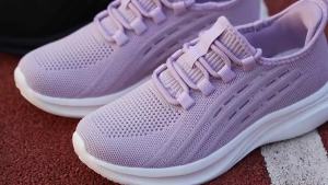 NBGAGA | Classic Womens Shoes Summer Sport Flat Walking Sneakers Lace-up Outdoor Breathable Running Shoes Size 35-42