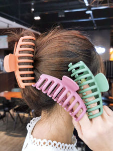 Korean Style Bath Minimalist Medium Hair Clip Headdress Grip