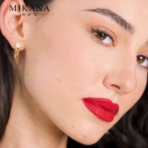 Mikana Pretty Little Knots Kiomi Gold Plated Necklace for women coquette ribbon gift for girlfriend