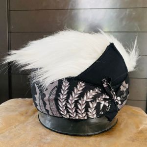 Topeng Rambut Palsu Model Ikat Kepala Udeng Belangkon Batik