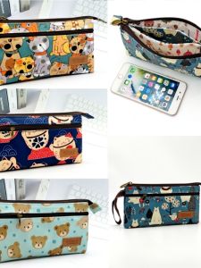 Cute Printed Kids Pouch Portable For Outings