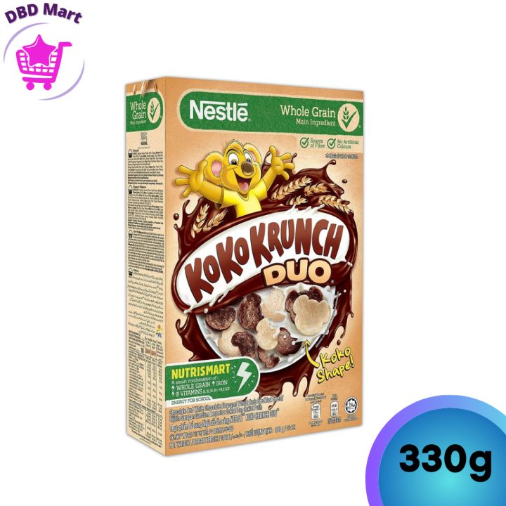 Nestle Koko Krunch DUO Cereal w/ Whole Grain, 330g | Lazada PH