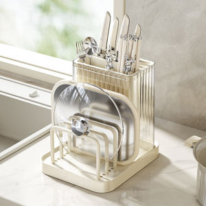Suncha | Dish Drainer Storage Rack with Lid and Drainage
