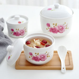 Nồi Hầm Gốm 1L Dưới Dùng Tại Nhà Và Nhà Hàng Nồi Hầm Gà Nồi Hầm Súp Nồi Hầm Súp Sâm Nồi Hầm Súp Sò Điệp