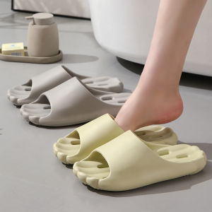 New EVA Home Slippers Soft Bottom Indoor Anti-Slip Hollow out Design for Men And Women Bathing Slippers Four Seasons Suitable
