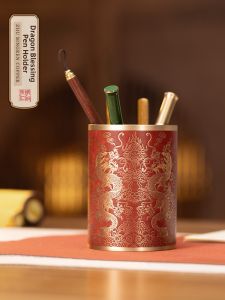 ZHUBINGRENTONG | Dragoon Blessing Design Creative Pen Holder