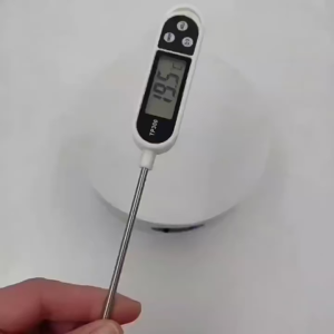 Food Thermometer Digital Real-Time Reading Meat And Beverage Thermometer With LCD Display And Probe Electronic Kitchen Thermomet