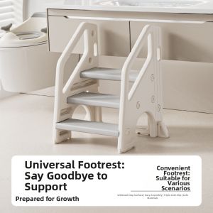 QIAOLEXIONG | Infant and Child Safety Step Stool Multi-level with Handrail