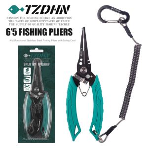 tzdhn | Multi-Function Fishing Pliers with Long-Nose Stainless Steel Scissors