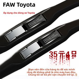 Bàn Đạp Laika Chính Hãng Cho Toyota Corolla Rain Wiper Blade Lắp Ráp U-shaped Phù Hợp Với Cửa Sổ Trước Của Xe
