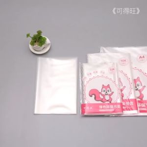 10pcs Clear Book Cover Wrapping Transparent Protective Film 学生课本书本包书套包书膜