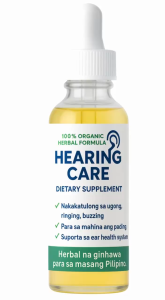 Hearing Care l  Natural Ear Drops l Softens Wax Clears Blockage and Soothes Ear Discomfort Daily l 1 Bottle 30ml