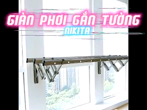 Giàn Phơi Gắn Tường Ban Công Đón Nắng Gió – Giải Pháp Phơi Đồ Cho Chung Cư Và Nhà Phố