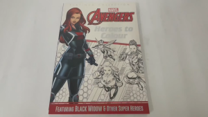 Marvel Avengers Heroes to Colour Colouring Book for Adults 96 Pages Large Format