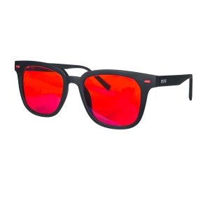 SHINU TR90 Frame Better Sleep Red Lenses Glasses Blue Blocing Light Glasses Computer Gaming