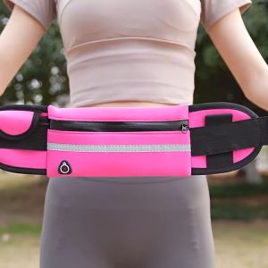 Túi Chạy Bộ Kiêm Đai Đeo Hông Dã Ngoại D Danido Có chỗ cắm tai nghe chống thấm nước kích thước 10x85cm cao cấp Danido