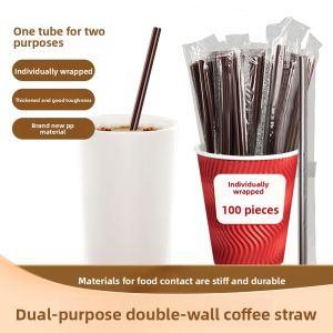 TEMEIJU | Disposable Wooden Stirrer for Coffee Tea Milk Hot Drinks