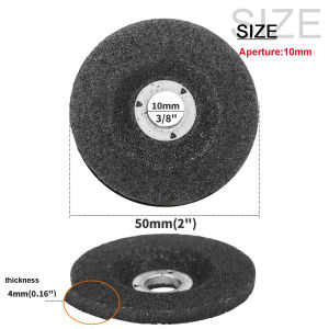 50/75mm Grinding Wheel 2"3" Angle Grinder Cutting Disc Metal Polishing Wheel Angle Grinder Accessories Abrasive Aperture 10/16mm