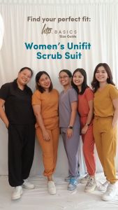 Womens Scrub Suit (NEW COLORS) | HTP Basics Womens Uni-fit Scrub Suit | Medical  Work Uniform
