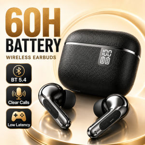Wireless Earbuds with Mic Bluetooth Earphones LED Display Noise Reduction Headset Sports Gaming Headphones