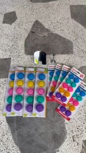 หมุดแม่เหล็กติดกระดาน MAGNET เม็ดแม่เหล็ก​ ขนาด 20/30/40mm. เม็ดแม่เหล็กกลมติดบอร์ด