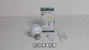 ZHUOLESHI | Colorful Remote Control E26 E27 e14 RGB LED Bulb