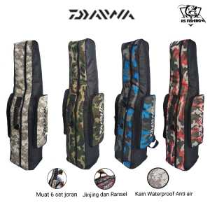 Tas Pancing Jumbo Big Size Muat 7 Set Joran Rell Uk 80 100 120 Cm