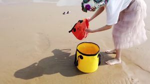 Camping Bucket 10L/20L Multipurpose Foldable bucket Car Wash Camping Beach fishing bucket